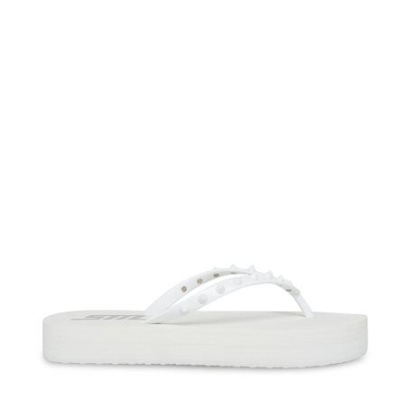 Chanclas Steve Madden Lumi Mujer Blancas | ES DKES69